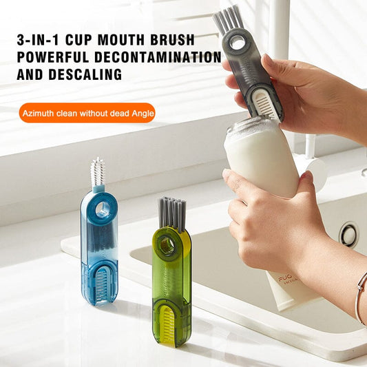 3-in-1 Bottle Top Cleaning Brush